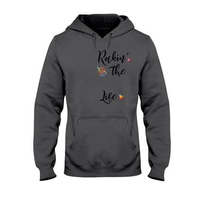 Rockin' The Nana Life - Personalized Grandma T-shirt and Hoodie 0921