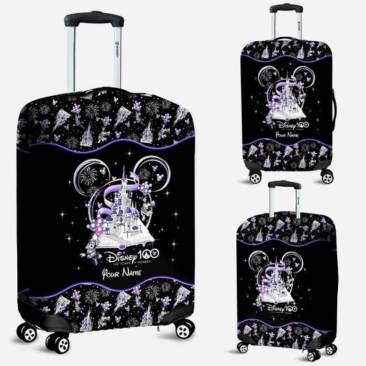 100 Years Of Wonder - Personalized Mouse Luggage Cover