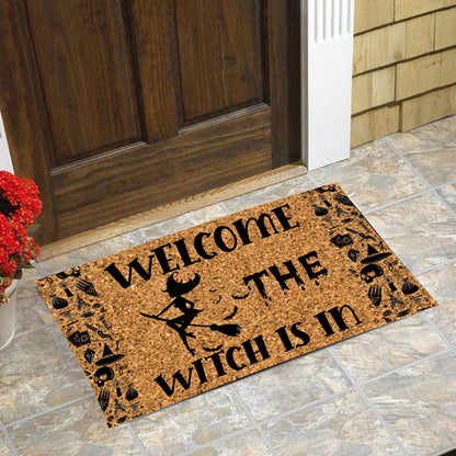 Welcome The Witch Is In - Witch Doormat 0822