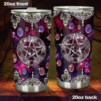 Divine Witch - Tumbler With 3D Pattern Print