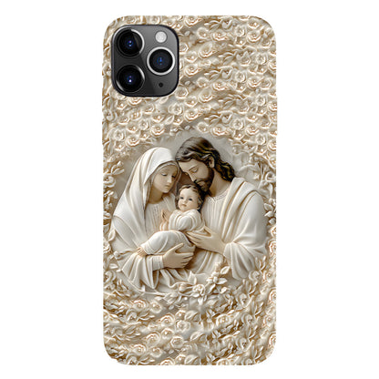 The Holy Family - Personalized Christian Full Print Phone Case