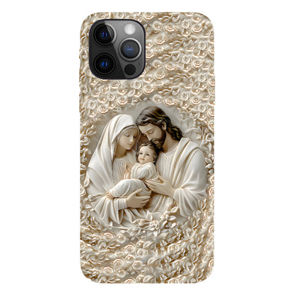 The Holy Family - Personalized Christian Full Print Phone Case
