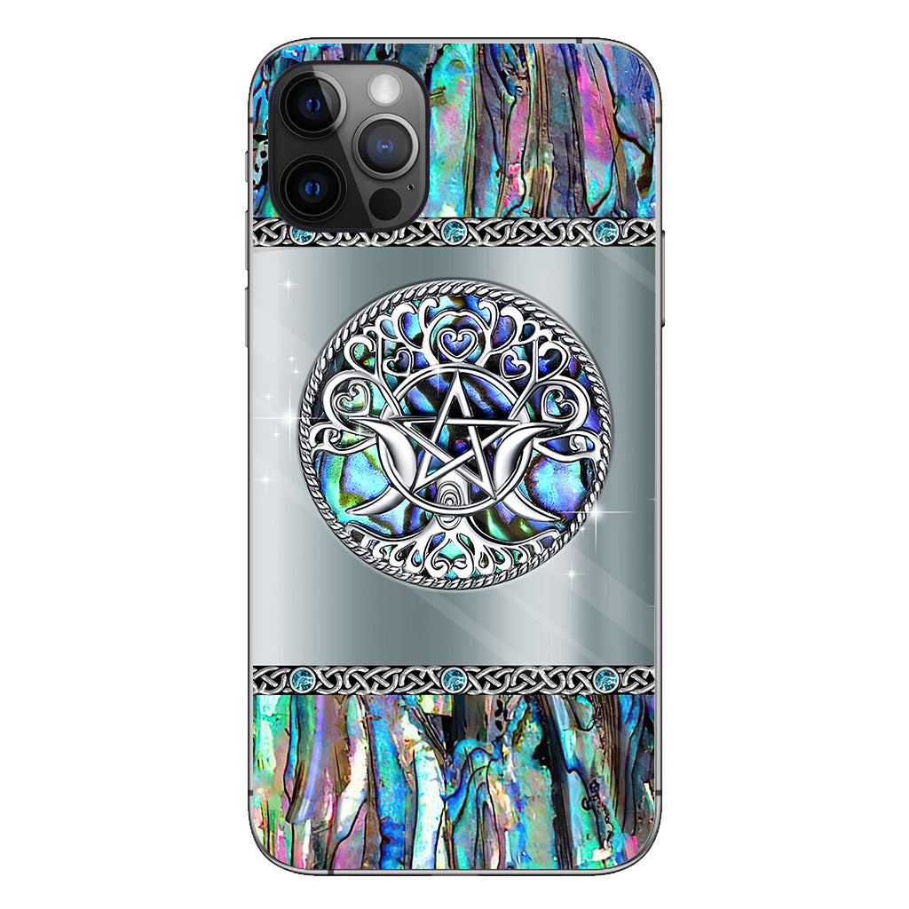 Mystery Spirit Triple Moon - Witch Personalized 3D Pattern Print Phone Case