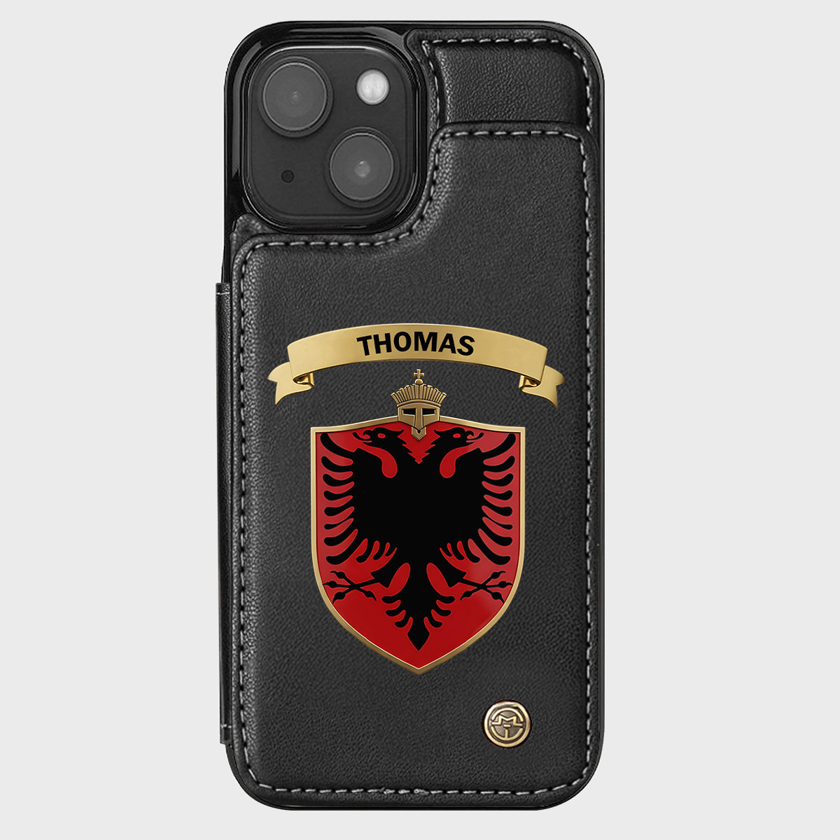 Proud Albania - Personalized Expats Wallet Phone Case