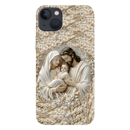 The Holy Family - Personalized Christian Full Print Phone Case
