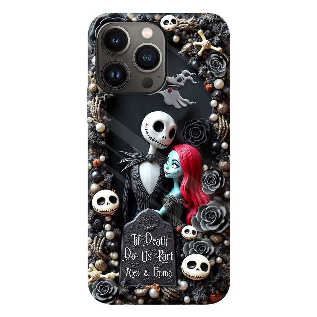 Til Death Do Us Part - Personalized Nightmare Full Print Phone Case