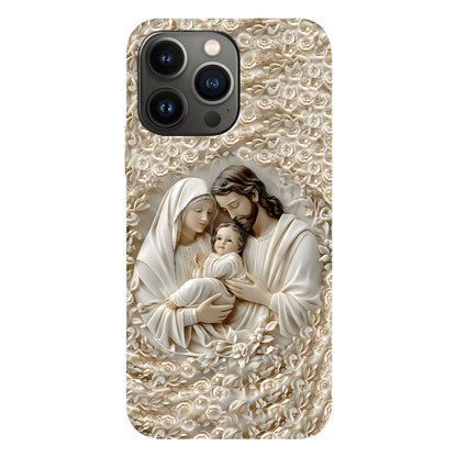 The Holy Family - Personalized Christian Full Print Phone Case