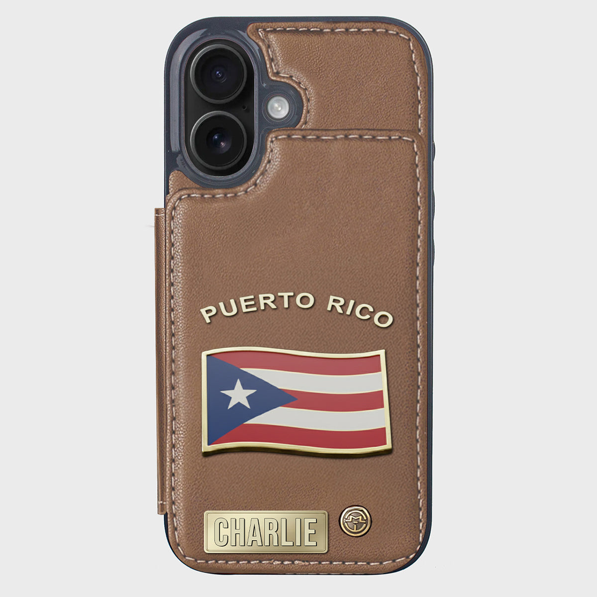 Proud Puerto Rico - Personalized Expats Wallet Phone Case