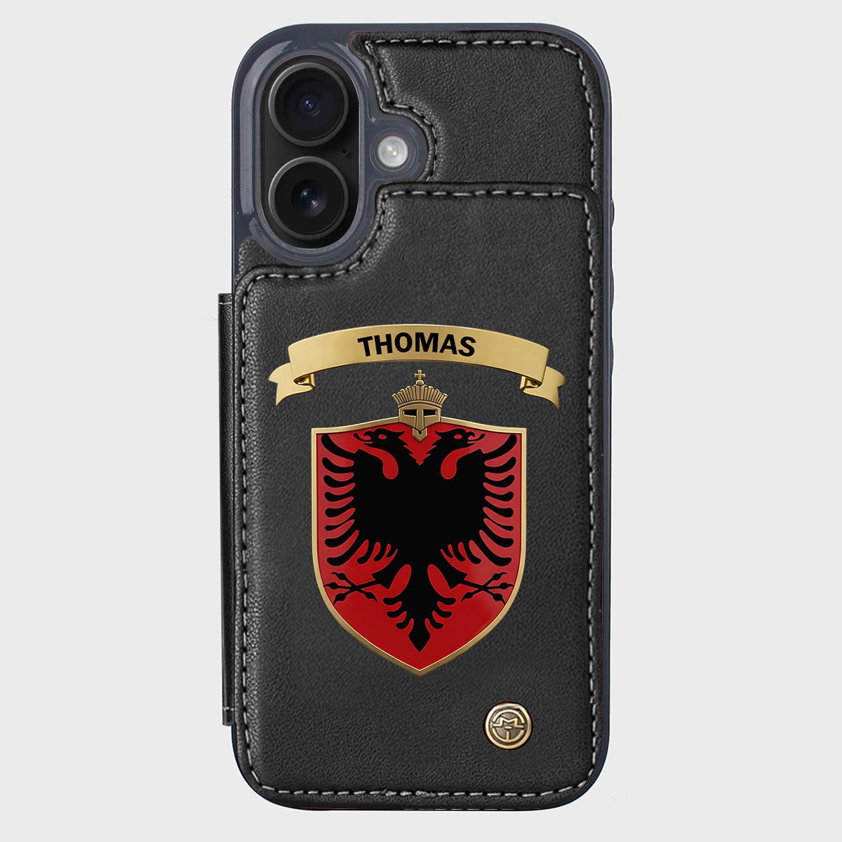 Proud Albania - Personalized Expats Wallet Phone Case