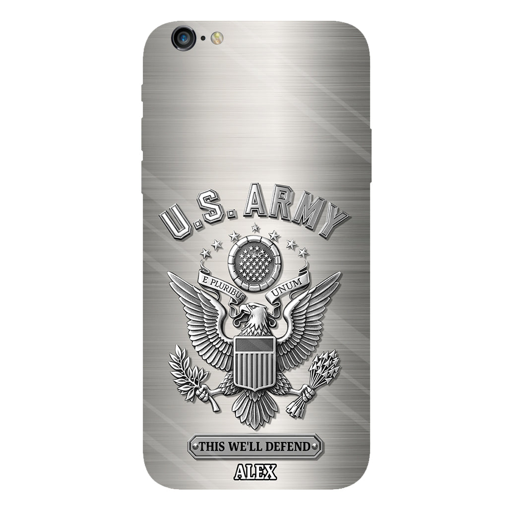 This We'll Defend - Personalized Veteran Full Print Phone Case