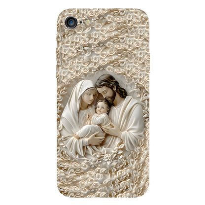 The Holy Family - Personalized Christian Full Print Phone Case