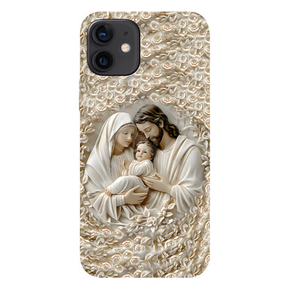 The Holy Family - Personalized Christian Full Print Phone Case