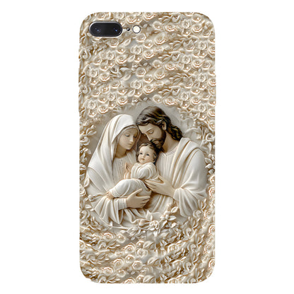 The Holy Family - Personalized Christian Full Print Phone Case
