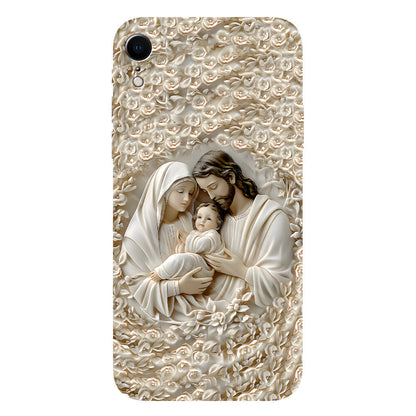 The Holy Family - Personalized Christian Full Print Phone Case