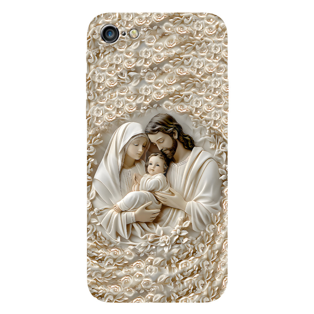 The Holy Family - Personalized Christian Full Print Phone Case