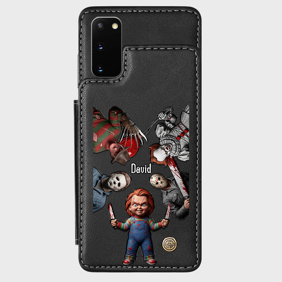 Horrors Characters - Personalized Horror Character Wallet Phone Case