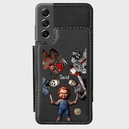 Horrors Characters - Personalized Horror Character Wallet Phone Case