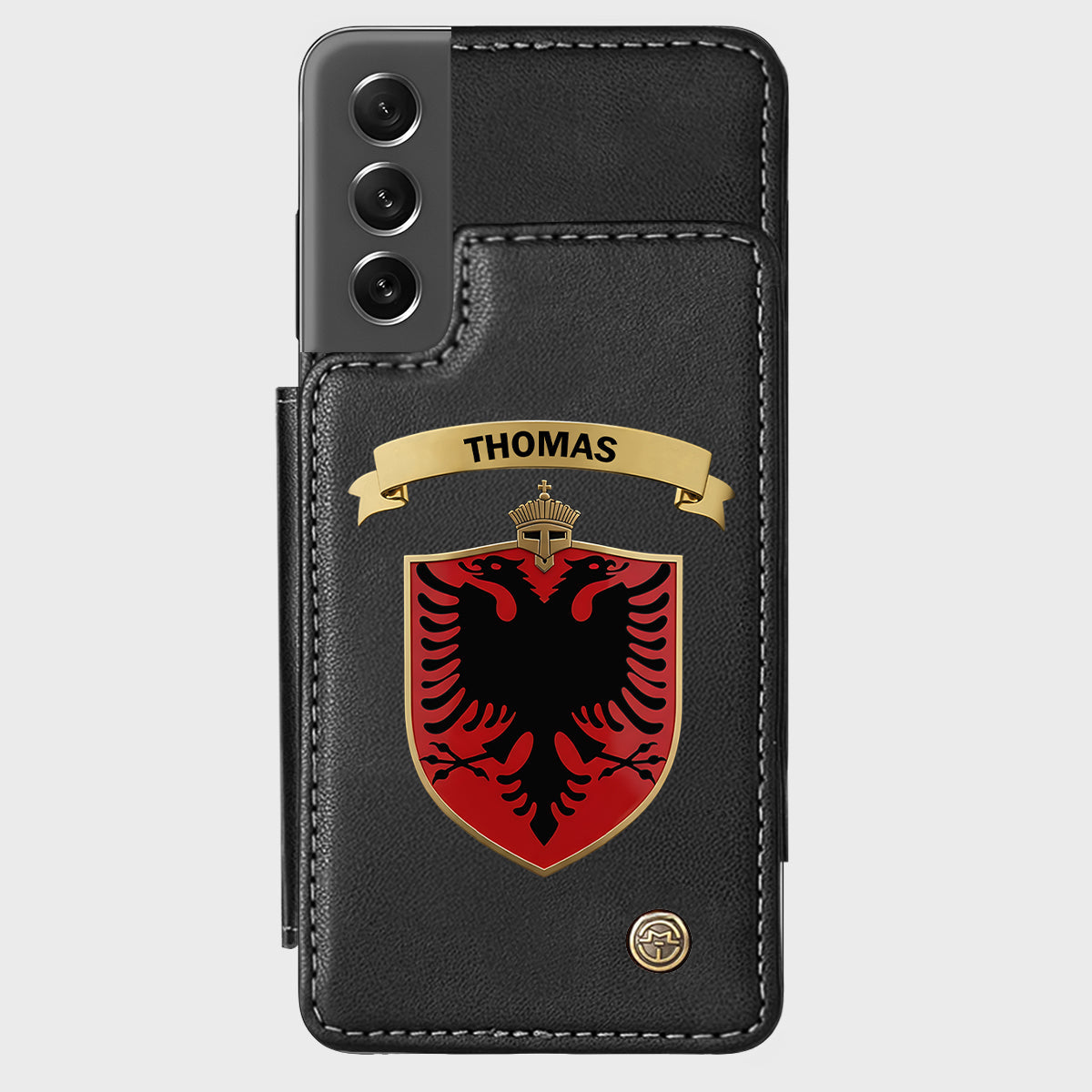 Proud Albania - Personalized Expats Wallet Phone Case