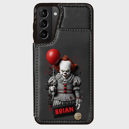 Scary Halloween - Personalized Horror Character Wallet Phone Case