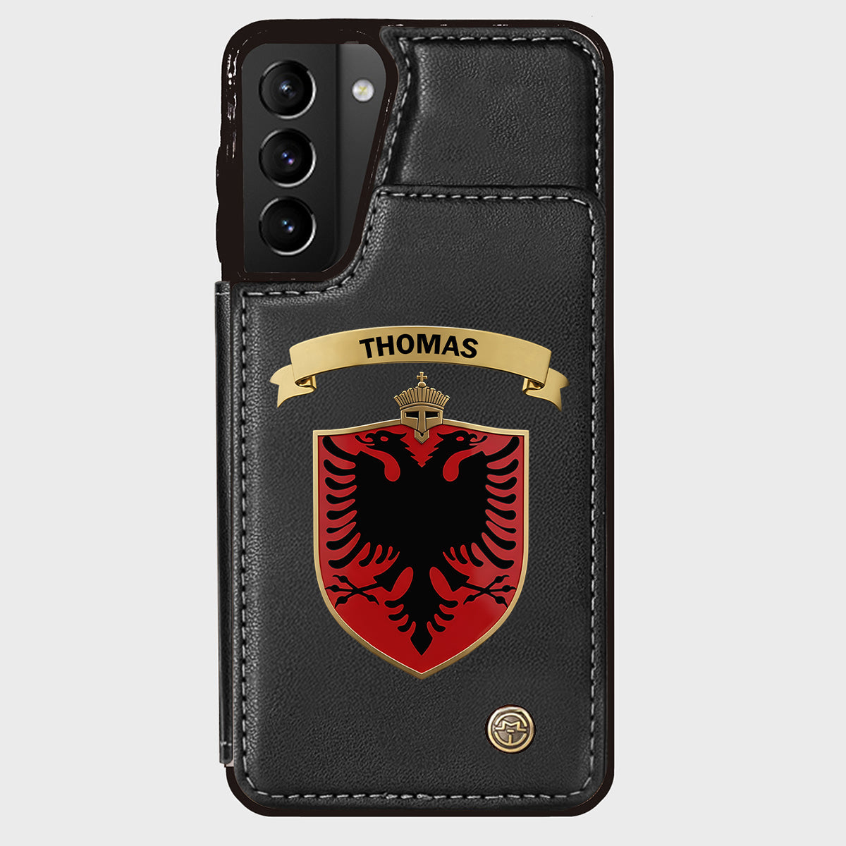 Proud Albania - Personalized Expats Wallet Phone Case
