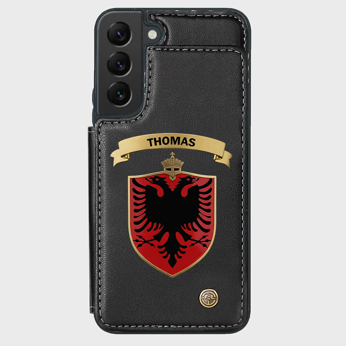 Proud Albania - Personalized Expats Wallet Phone Case