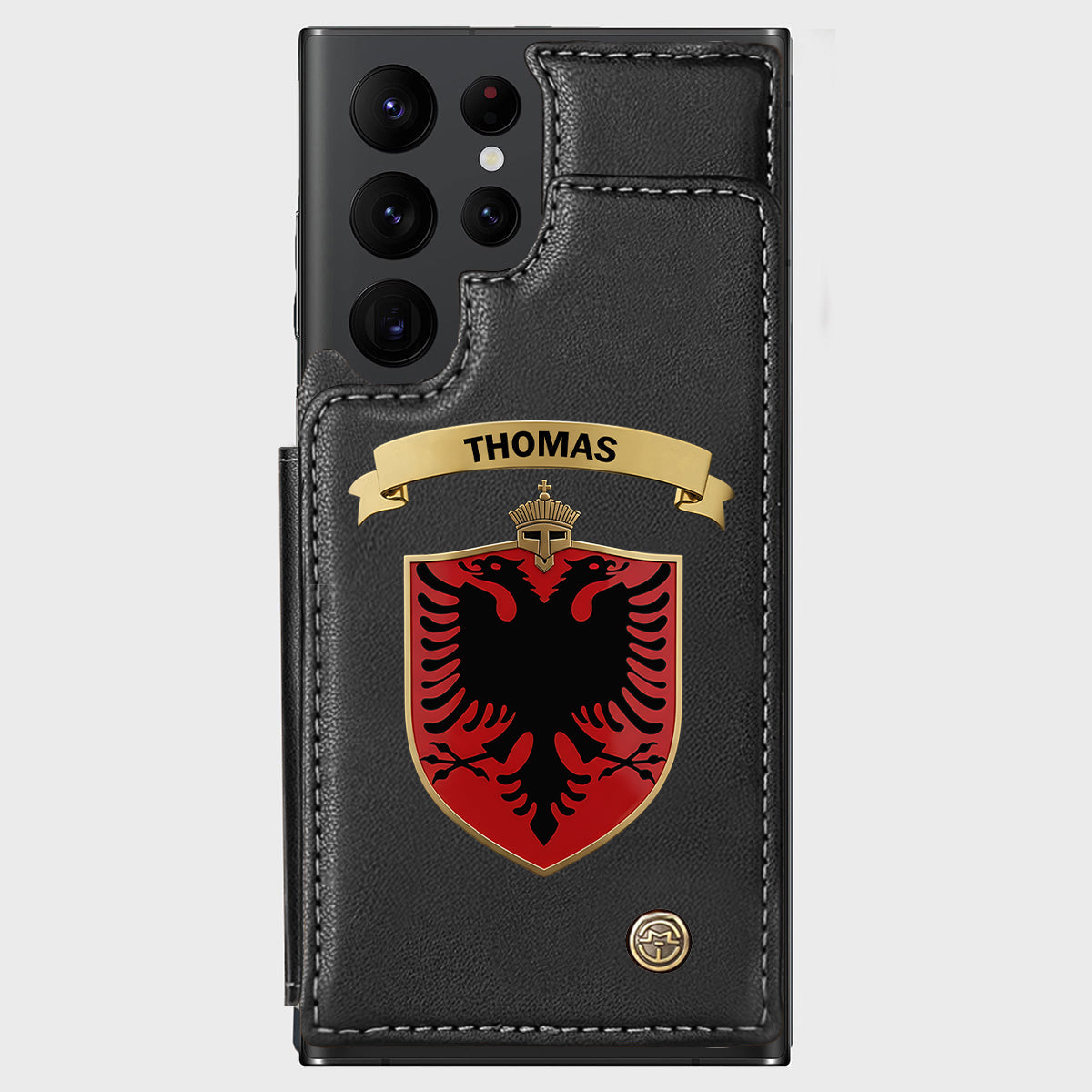 Proud Albania - Personalized Expats Wallet Phone Case