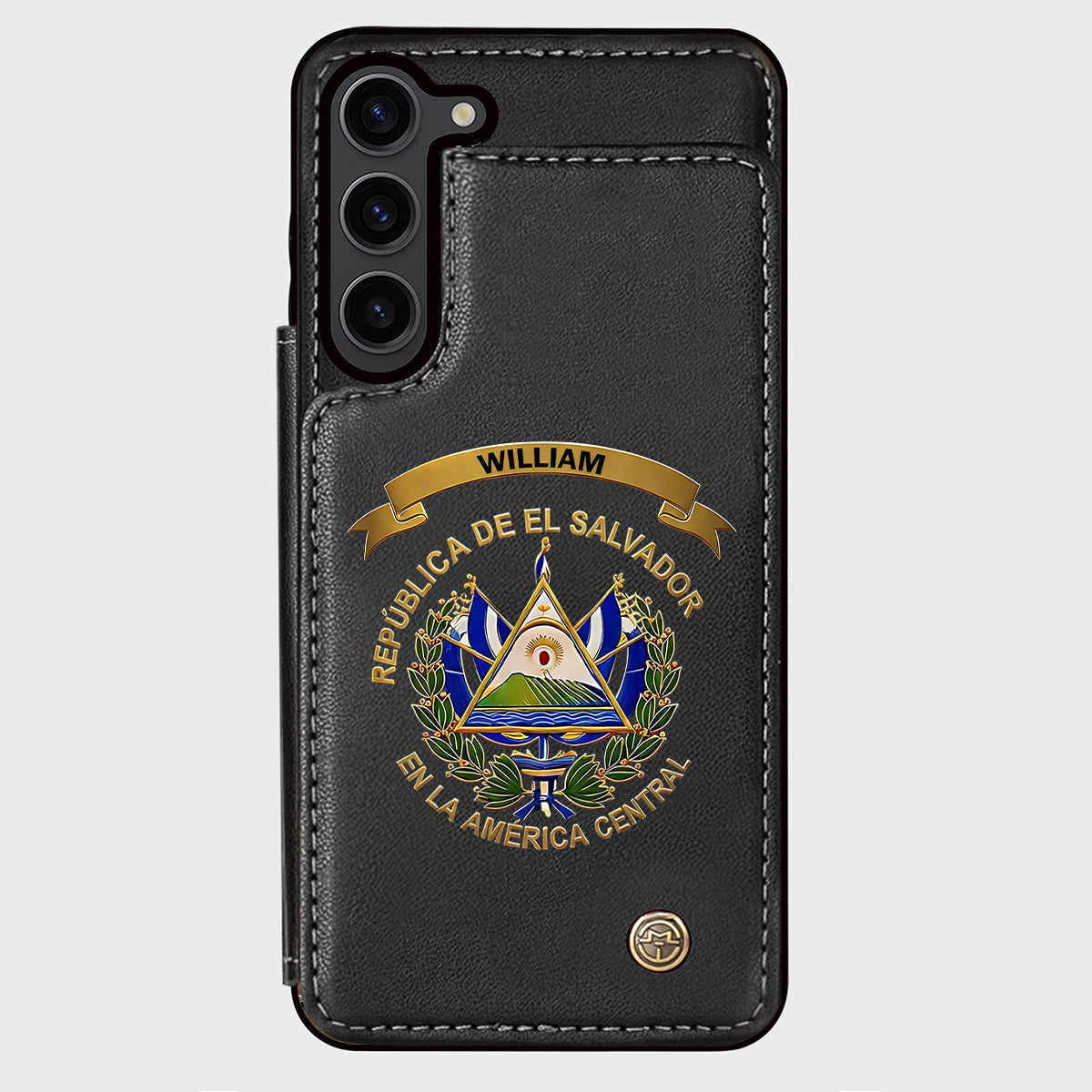 Proud El Salvador - Personalized Expats Wallet Phone Case