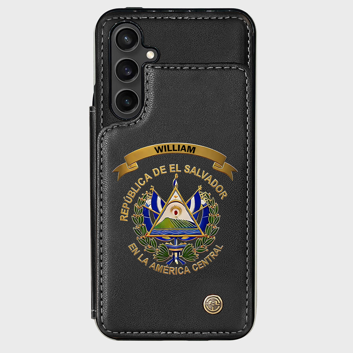 Proud El Salvador - Personalized Expats Wallet Phone Case