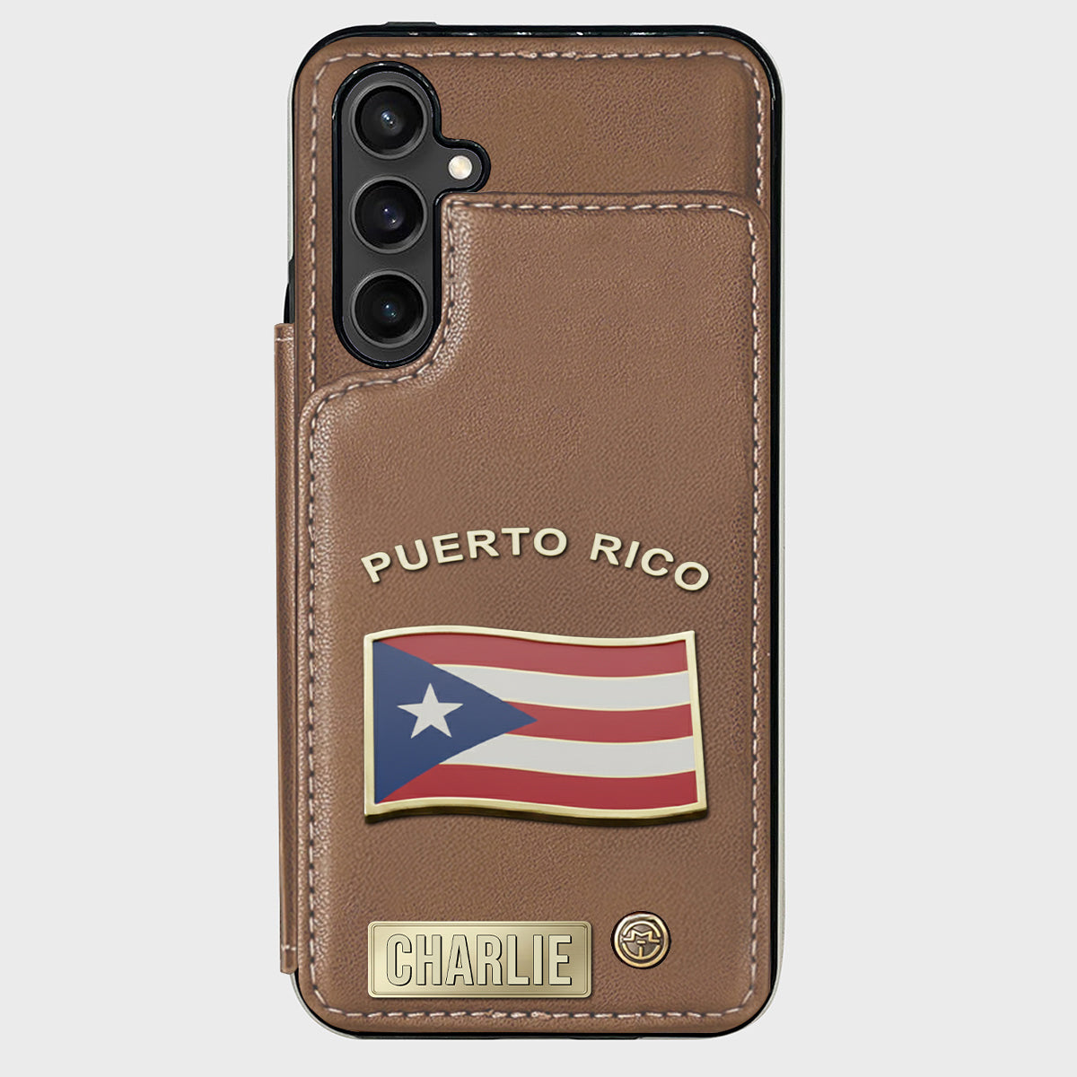 Proud Puerto Rico - Personalized Expats Wallet Phone Case