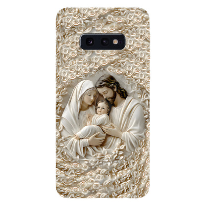 The Holy Family - Personalized Christian Full Print Phone Case