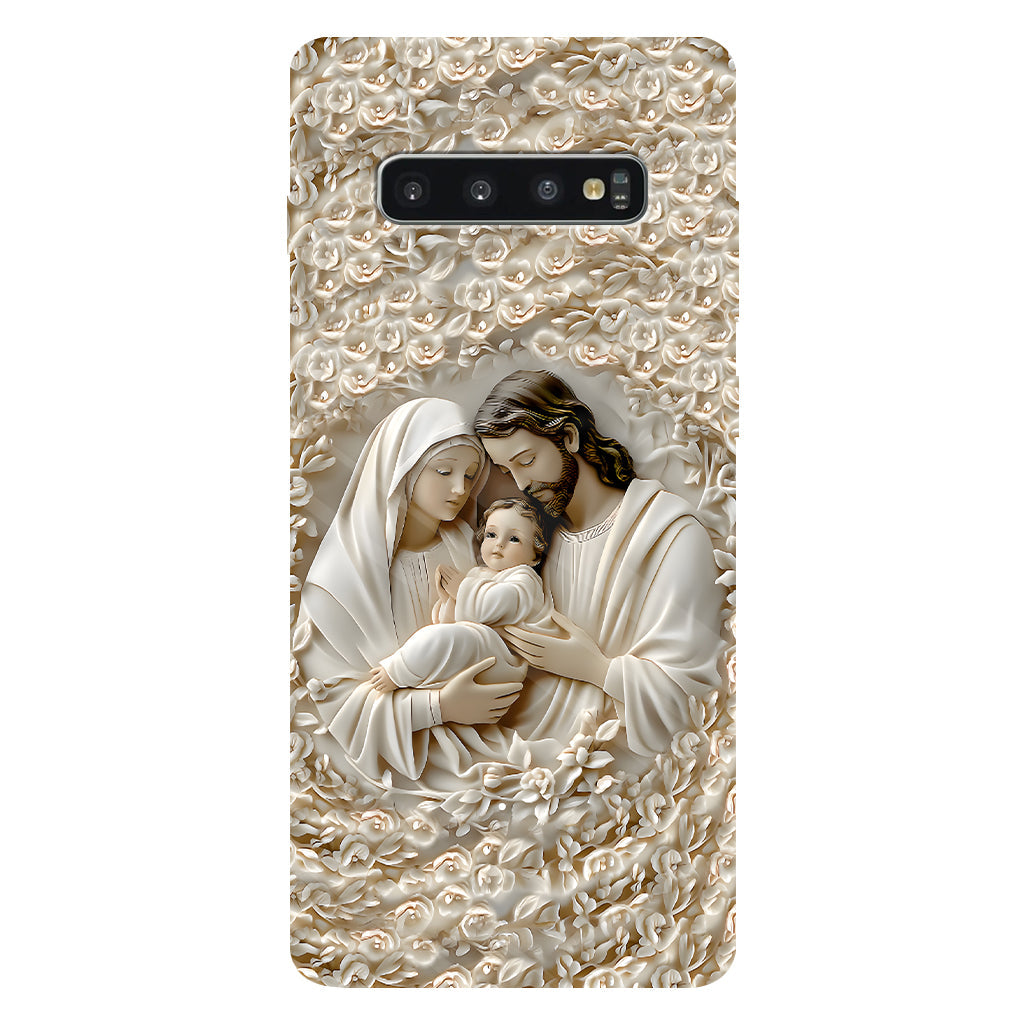 The Holy Family - Personalized Christian Full Print Phone Case