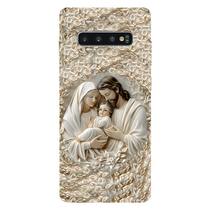 The Holy Family - Personalized Christian Full Print Phone Case