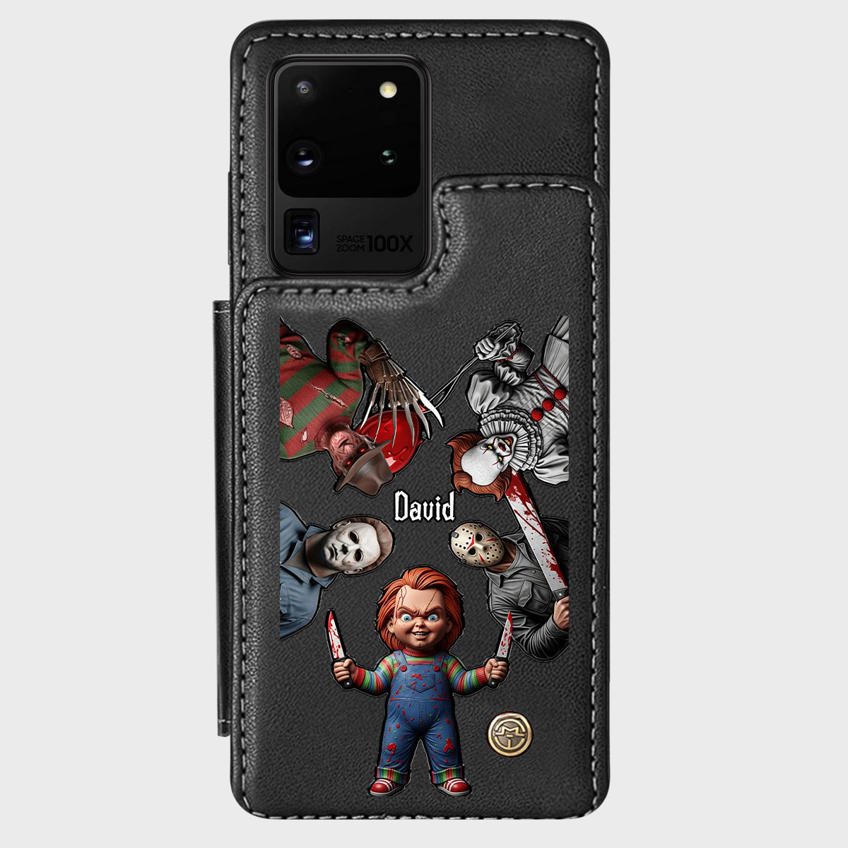 Horrors Characters - Personalized Horror Character Wallet Phone Case