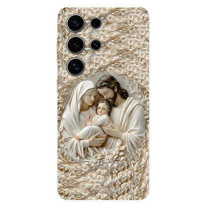 The Holy Family - Personalized Christian Full Print Phone Case