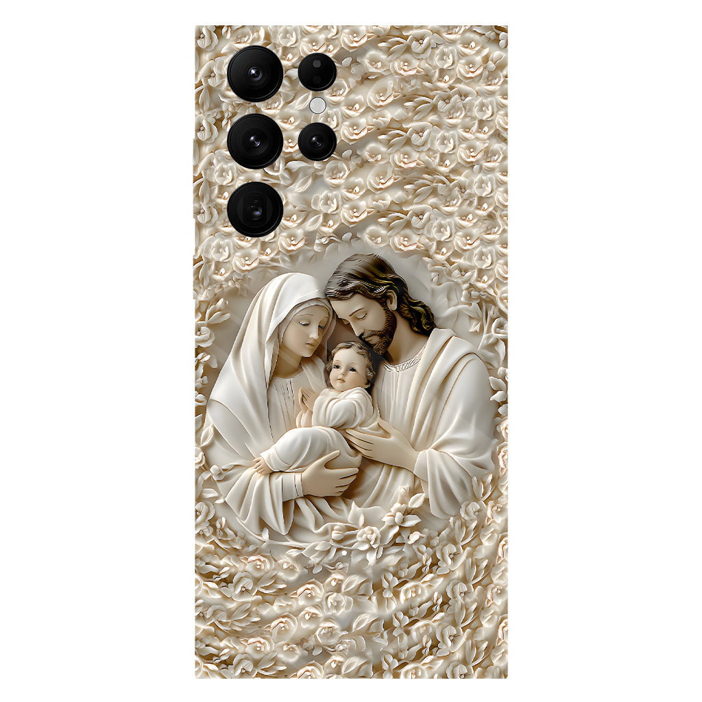 The Holy Family - Personalized Christian Full Print Phone Case