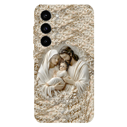 The Holy Family - Personalized Christian Full Print Phone Case