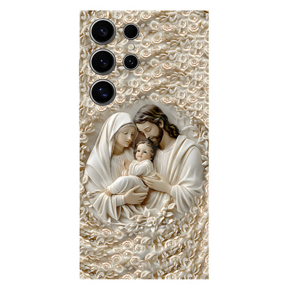 The Holy Family - Personalized Christian Full Print Phone Case
