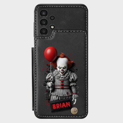 Scary Halloween - Personalized Horror Character Wallet Phone Case
