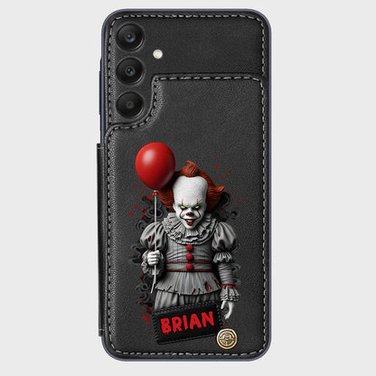 Scary Halloween - Personalized Horror Character Wallet Phone Case