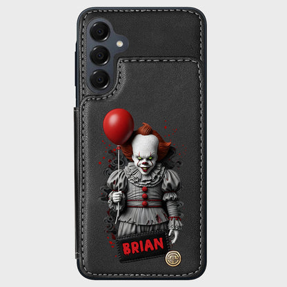 Scary Halloween - Personalized Horror Character Wallet Phone Case