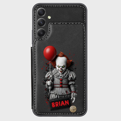 Scary Halloween - Personalized Horror Character Wallet Phone Case