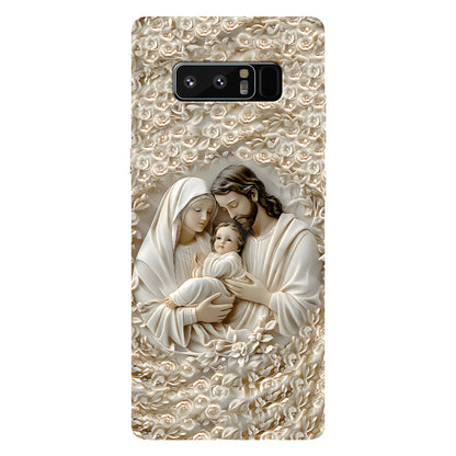 The Holy Family - Personalized Christian Full Print Phone Case
