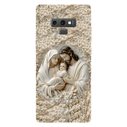 The Holy Family - Personalized Christian Full Print Phone Case