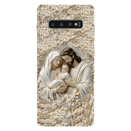 The Holy Family - Personalized Christian Full Print Phone Case