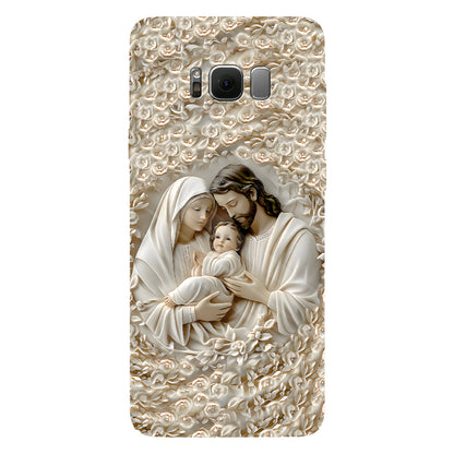 The Holy Family - Personalized Christian Full Print Phone Case