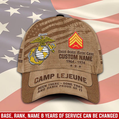 Proud Veteran - Personalized Veteran Classic Cap