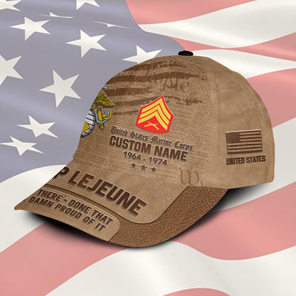 Proud Veteran - Personalized Veteran Classic Cap