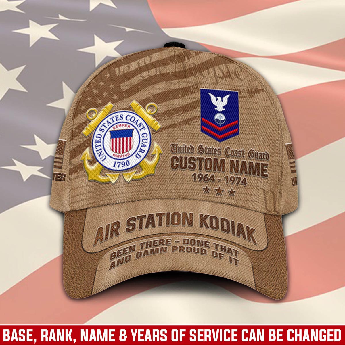 Proud Veteran - Personalized Veteran Classic Cap