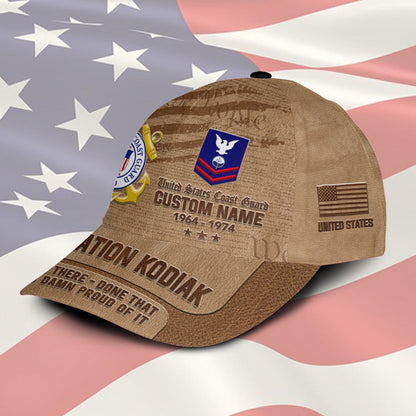 Proud Veteran - Personalized Veteran Classic Cap