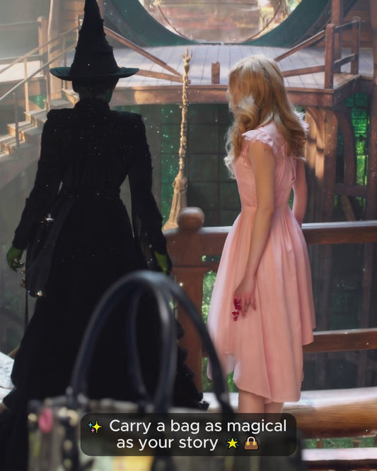 Changed For Good Witch & Princess - Personalized Leather Handbag